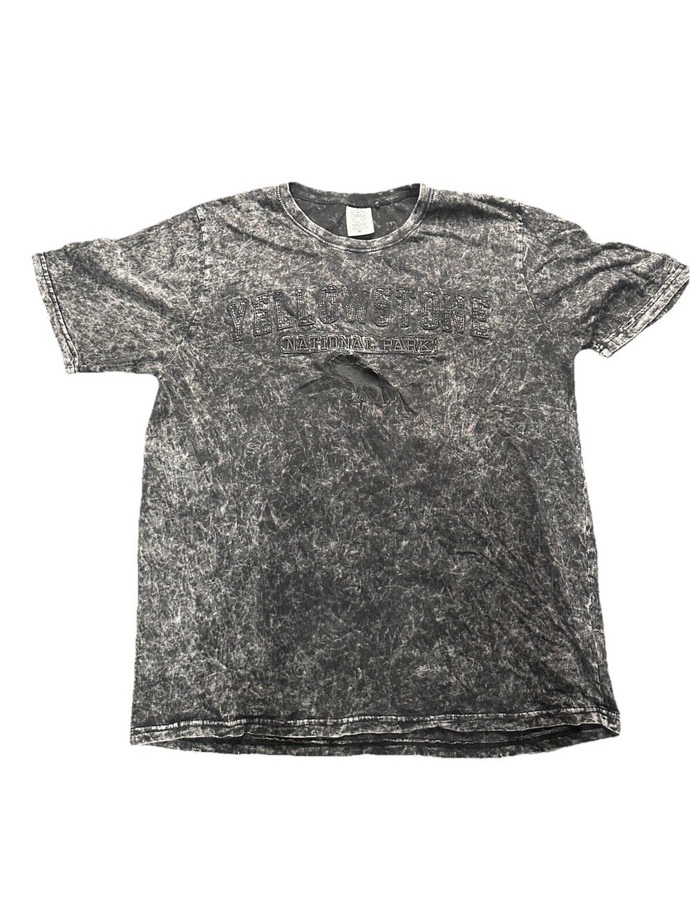 Yellowstone National Park Mineral Wash Tee XL Grunge Distressed Nature Core